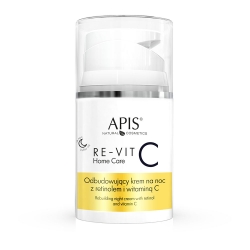 APIS Re-Vit C Home Care, Odbudowujący krem na noc z retinolem i witaminą C