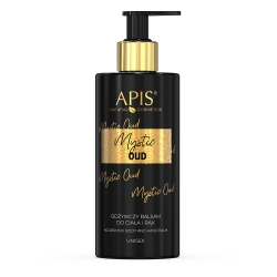 APIS Mystic Oud, Odżywczy balsam do ciała i rąk 300ml