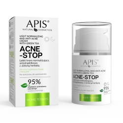APIS Acne-Stop Home TerApis, Lekki krem normalizujący, antytrądzikowy