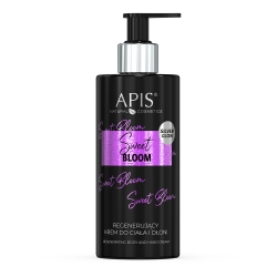 APIS Sweet Bloom, Regenerująćy krem do ciała i dłoni, 300ml