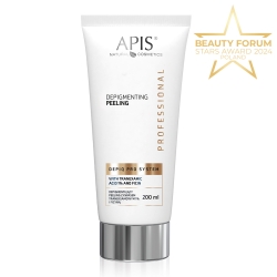 APIS Depiq Pro Sustem Depigmentujący peeling z kwasem traneksamowym 1% i ficyną, 200 ml