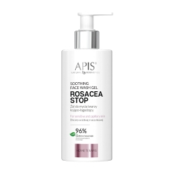 APIS Rosacea-Stop,Kojąco-łagodzący żel do mycia twarzy ,