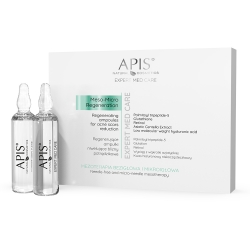 APIS EXPERT MED Regenerujące ampułki niwelujące blizny potrądzikowe 5x10ml