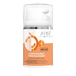 APIS PEACHY SKIN Nawilżajacy krem na dzien SPF 20 / 50 ml