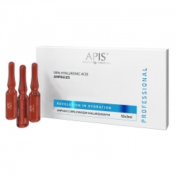 APIS Ampułki z kwasem hialuronowym 4D 99% 10x3ml - NOWOŚĆ