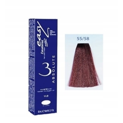 LISAP FARBA 55/58 Głęboki Czerwony Rubinowy Jasny Kasztan 60ml