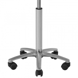 Taboret kosmetyczno-fryzjerski Gabbiano 001B wysoki czarny