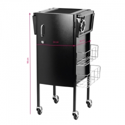 Pomocnik fryzjerski Gabbiano Deluxe 500 czarny