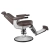 GABBIANO FOTEL BARBERSKI CONTINENTAL BRĄZOWY