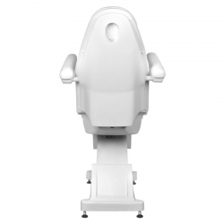 FOTEL KOSMETYCZNY ELEKTR. BASIC 156 PEDI 3 SILN. BIAŁY