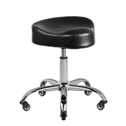 Taboret fryzjerski Gabbiano A450 czarny