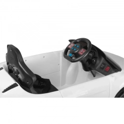 FOTEL FRYZJERSKI DZIECIĘCY SAMOCHODZIK AUDI B041G BIAŁY