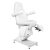 FOTEL KOSMETYCZNY ELEKTR. BASIC 156 PEDI 3 SILN. BIAŁY