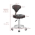 Taboret kosmetyczny Azzurro 156F bump up biały TNS