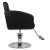 Fotel fryzjerski Hair System HS40 czarny