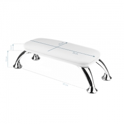 Podpórka do manicure biała